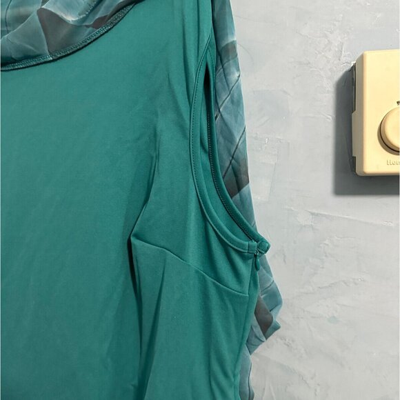 Kim Curvy Cocktail with‎ Chiffon Overlay Dress Sz 24W - Picture 7 of 12